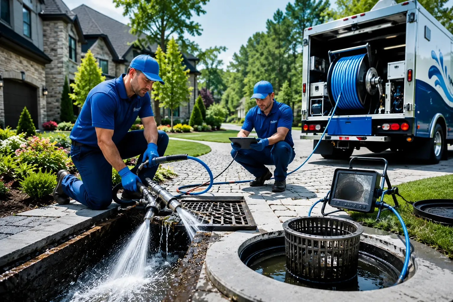 Local outdoor drain cleaning professionals in Hooversville, PA